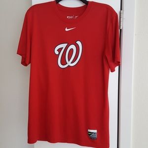 Washington Nationals Nike Dri-fit short sleeve